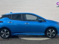 Used Nissan Leaf Tekna 160 kW (218 HP) 2021 Blue Hatchback