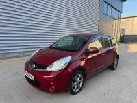 Używany Nissan Note N-TEC 110 KM (80 kW) 2010 Czerwony Hatchback