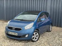 Used Kia Venga 125 HP (91 kW) 2012 Blue Hatchback