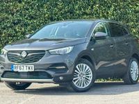 Used Vauxhall Grandland X Sport 131 HP (96 kW) 2018 Grey SUV