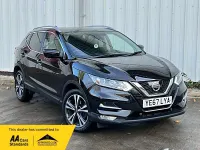 Used Nissan Qashqai N-Connecta 110 HP (80 kW) 2017 Black SUV