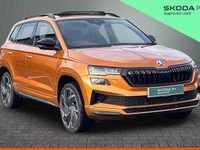 Used Skoda Karoq SportLine 110 HP (80 kW) 2022 Phoenix orange metallic SUV