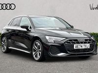 Used Audi A3 S-Line 147 HP (108 kW) 2024 Black Hatchback