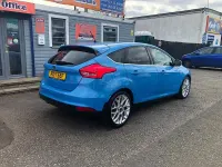 Used Ford Focus Titanium X 120 HP (88 kW) 2017 Blue Hatchback