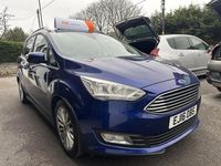 Used Ford Grand C-Max Titanium 125 HP (91 kW) 2016 Blue MPV