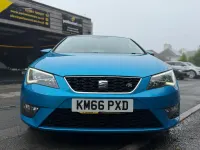 Used Seat Leon FR 180 HP (132 kW) 2016 Blue Hatchback