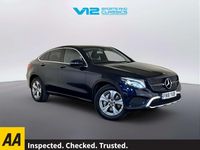 Used Mercedes GLC220 170 HP (125 kW) 2018 Blue Coupe