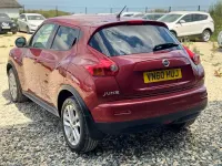Used Nissan Juke Acenta 2011 Red SUV