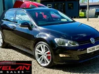 Used VW Golf VII Edition 110 HP (80 kW) 2016 Black Hatchback