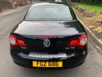 Używany VW Eos 140 KM (102 kW) 2008 Czarny Kabriolet