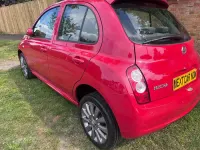 Used Nissan Micra 79 HP (58 kW) 2006 Red Hatchback