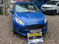 Used Ford Fiesta Titanium 125 HP (91 kW) 2013 Blue Hatchback