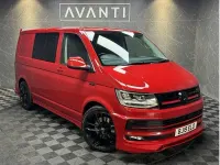 Used VW Transporter Highline 2019 Red Van
