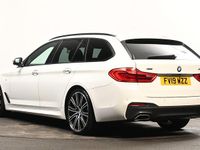 Used BMW 530 M Sport 261 HP (191 kW) 2019 White Estate