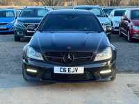 Käytetty Mercedes C63 AMG Edition 1 2011 Musta Coupe - kaksiovinen