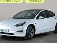 Used Tesla Model 3 Standard Range 208 kW (283 HP) 2021 White Sedan