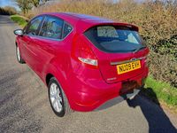 Used Ford Fiesta Zetec 2009 Red Hatchback
