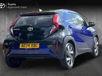 Used Toyota Aygo X 71 HP (52 kW) 2024 Juniper blue with black SUV