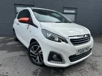 Used Peugeot 108 Roland Garros 82 HP (60 kW) 2016 White Hatchback