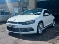 Begagnad VW Scirocco GT 138 HK (101 kW) 2009 Vit Sportkupé