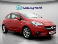 Used Vauxhall Corsa 75 HP (55 kW) 2019 Red Hatchback
