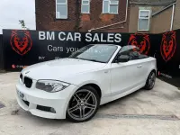 Used BMW 120 Cabriolet Sport Line 2013 White Cabriolet