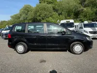 Used VW Sharan S 140 HP (102 kW) 2014 Black MPV