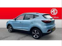 Usado MG ZS Exclusive 105 kW (143 HP) 2020 Azul SUV