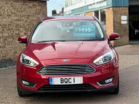 Used Ford Focus Titanium X 125 HP (91 kW) 2016 Red Hatchback