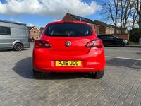 Used Vauxhall Corsa 75 HP (55 kW) 2016 Red Hatchback