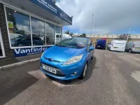 Used Ford Fiesta Titanium 2008 Blue Hatchback