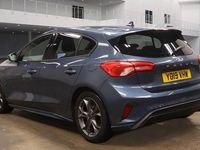 Used Ford Focus ST-Line 125 HP (91 kW) 2019 Blue Hatchback