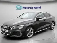 Used Audi A3 S-Line 110 HP (80 kW) 2021 Black Sedan