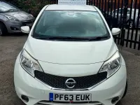 Used Nissan Note Acenta Premium 90 HP (66 kW) 2014 White Hatchback
