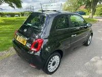Used Fiat 500 Lounge 70 HP (51 kW) 2021 Black Hatchback
