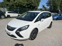 Used Vauxhall Zafira Tourer 130 HP (95 kW) 2014 White MPV