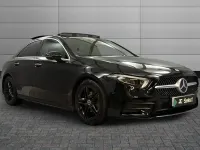 Second-hand Mercedes A200 AMG Line Premium Plus 150 CP (110 kW) 2021 Negru Berlinǎ