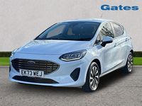Used Ford Fiesta Titanium 125 HP (91 kW) 2023 White Hatchback