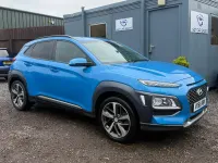 Used Hyundai Kona Premium 2018 Blue SUV