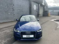 Used Audi A3 S-Line 2015 Blue Hatchback