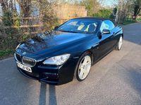 Begagnad BMW 640 Cabriolet M Sport 2013 Svart Cab