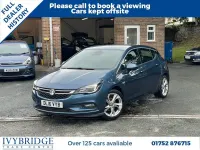 Used Vauxhall Astra SRi 150 HP (110 kW) 2016 Blue Hatchback