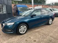 Used Skoda Octavia SE Technology 150 HP (110 kW) 2021 Blue Hatchback