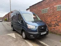 Usado Ford Transit Trend 130 HP (95 kW) 2020 Azul Van