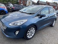 Used Ford Fiesta Titanium 2020 Blue Hatchback