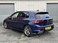 Used VW Golf VIII R-line 150 HP (110 kW) 2022 Blue Hatchback