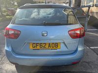 Begagnad Seat Ibiza ST SE 105 HK (77 kW) 2012 Blå Kombi