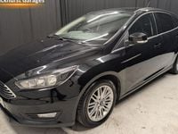 Used Ford Focus Zetec 125 HP (91 kW) 2017 Black Hatchback