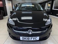 Used Vauxhall Corsa Design Edition 2018 Black Hatchback