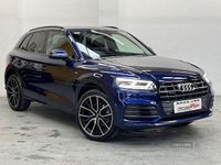 Used Audi Q5 S-Line 190 HP (139 kW) 2019 Blue SUV